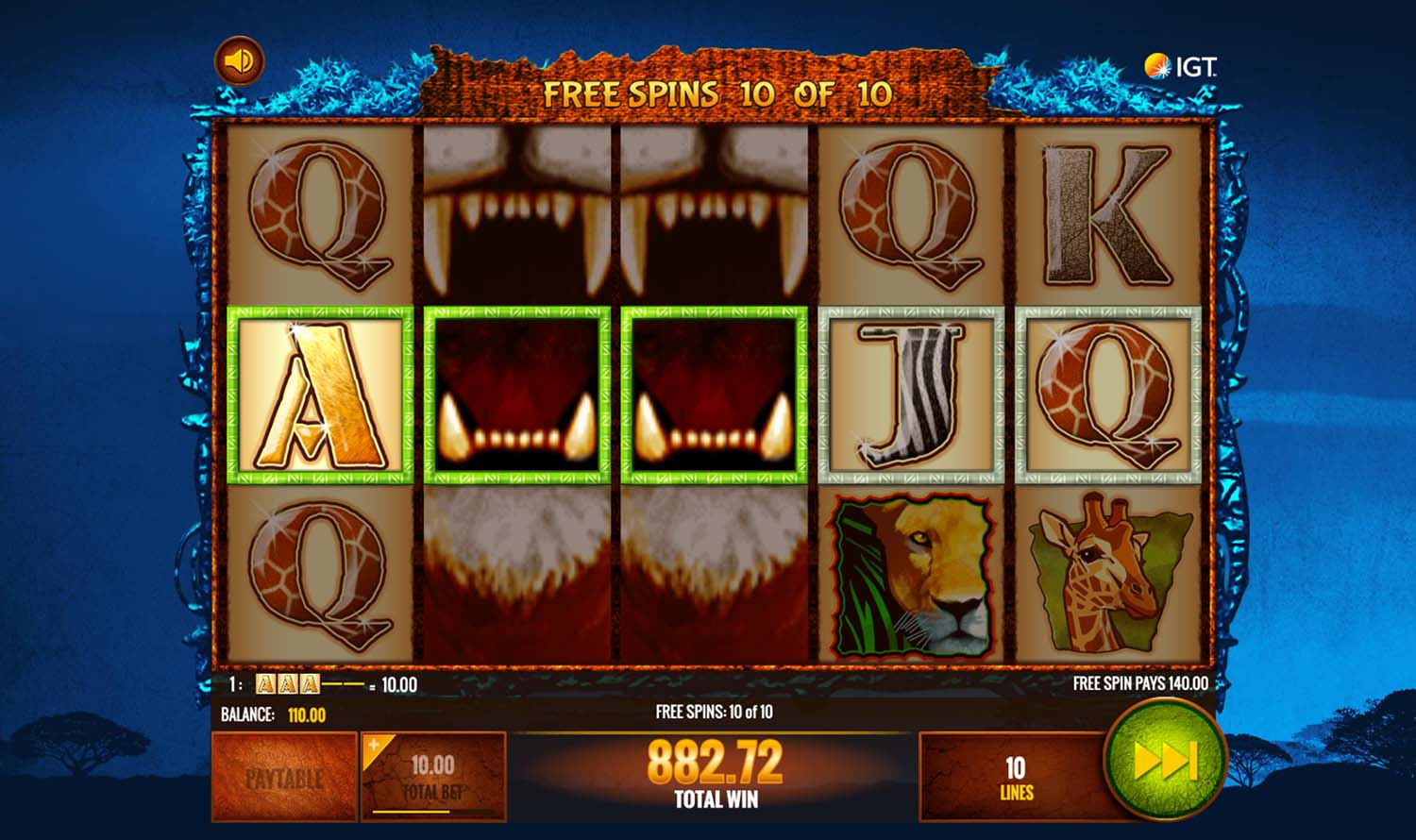 wild life slot machine free online